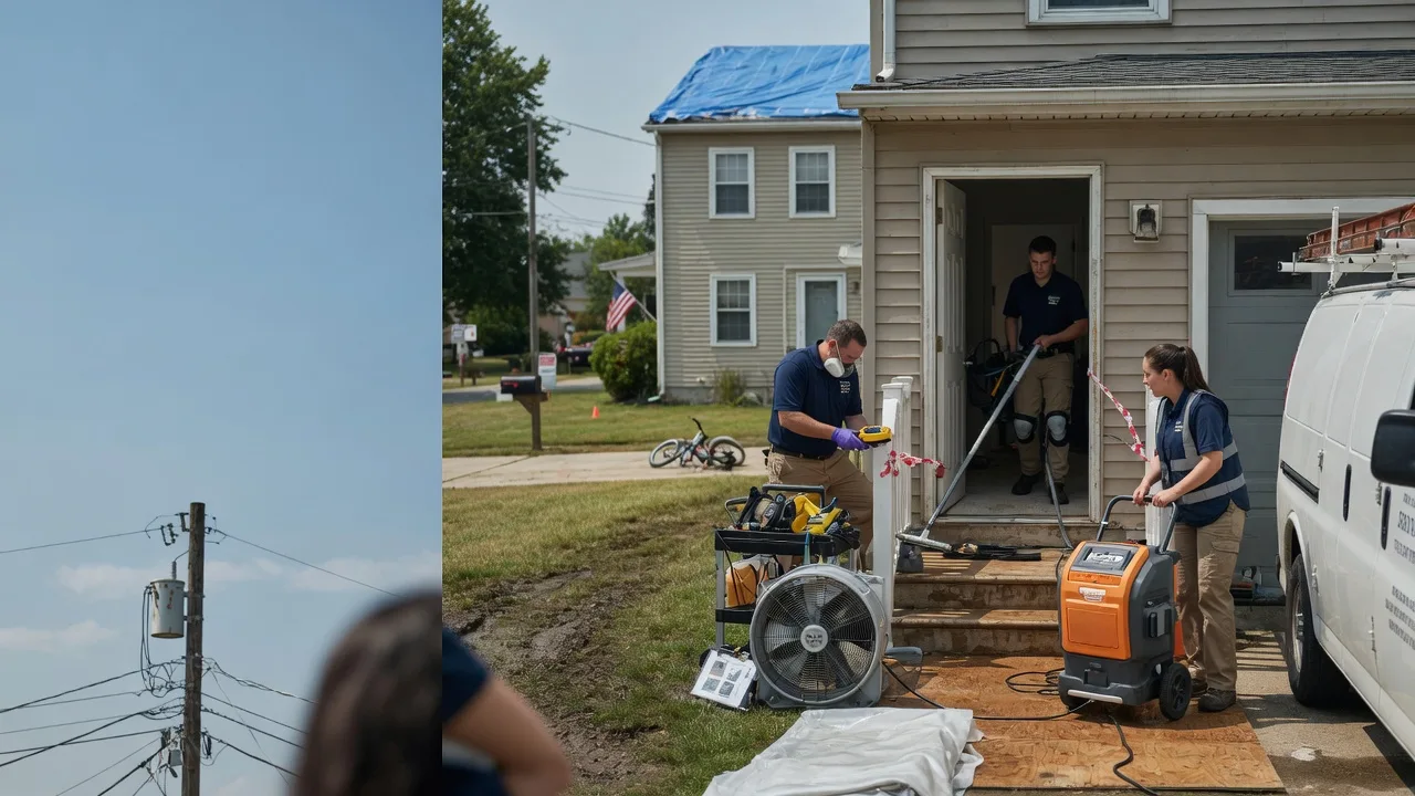 Water Damage Repair in Vergennes, VT near me